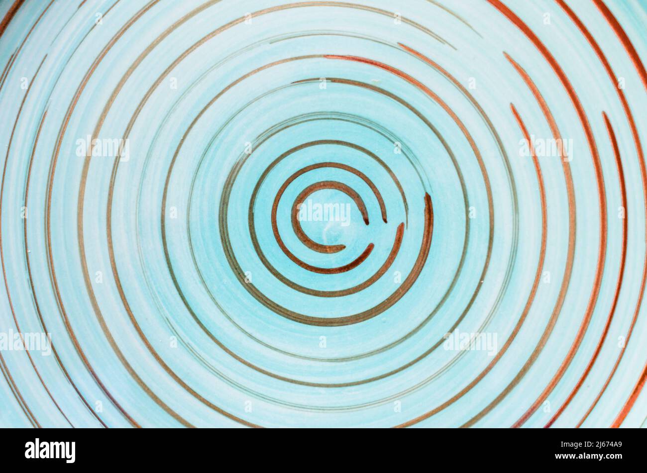 Abstrakter Hintergrund des Kaleodoskops. Geometrische Spiralstruktur Stockfoto