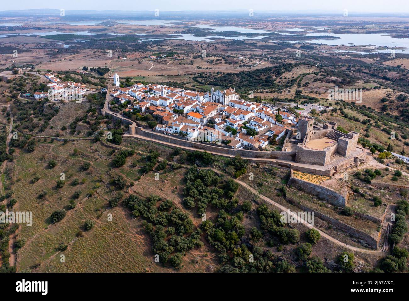 Mourão, Portugal Stockfoto