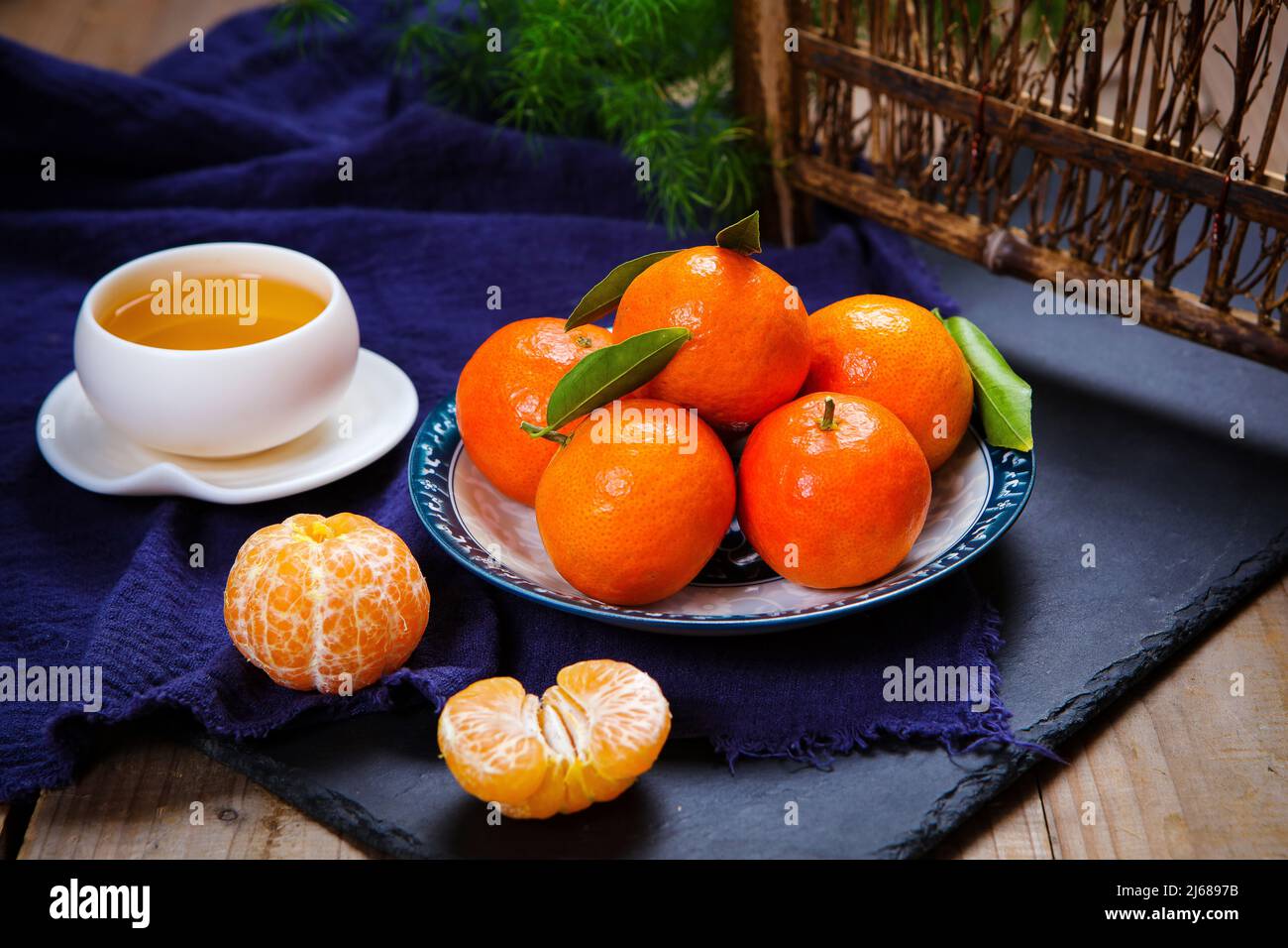 Sandzucker orange Stockfoto