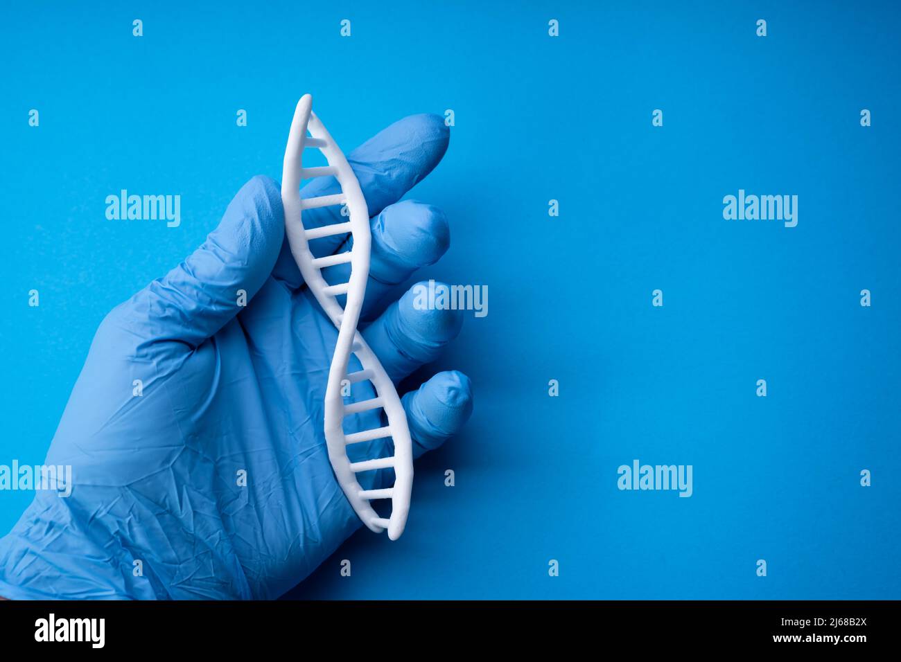 DNA Science Technology and Biochemistry Medicine in Laboratory Stockfoto
