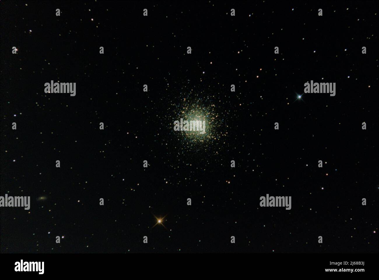 Messier 13 / Der Große Kugelsternhaufen Stockfoto
