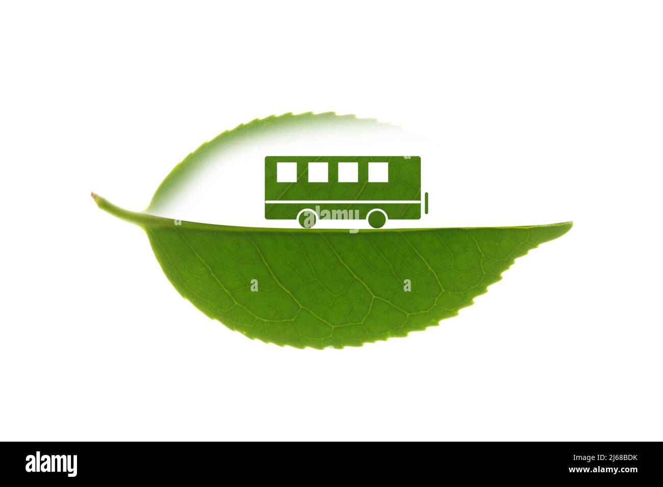 Grüner Umweltschutz Elektroautos Stockfoto