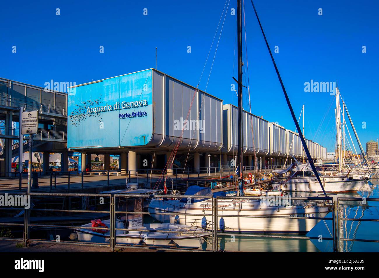 Aquarium von Genua, Genua (Genua), Ligurien, Italien Stockfoto