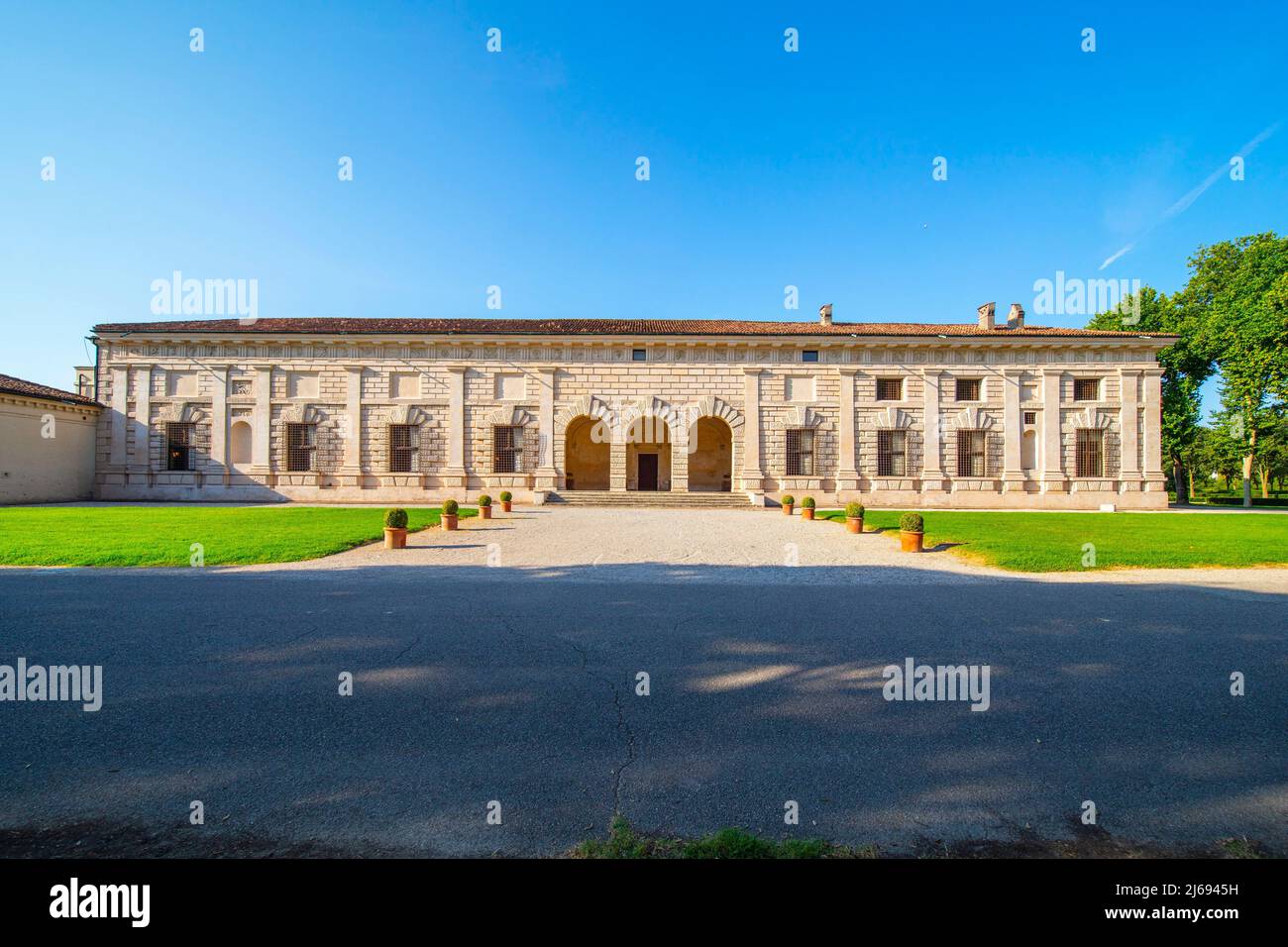 Palazzo Te, Mantova (Mantua), Lombardei (Lombardei), Italien Stockfoto
