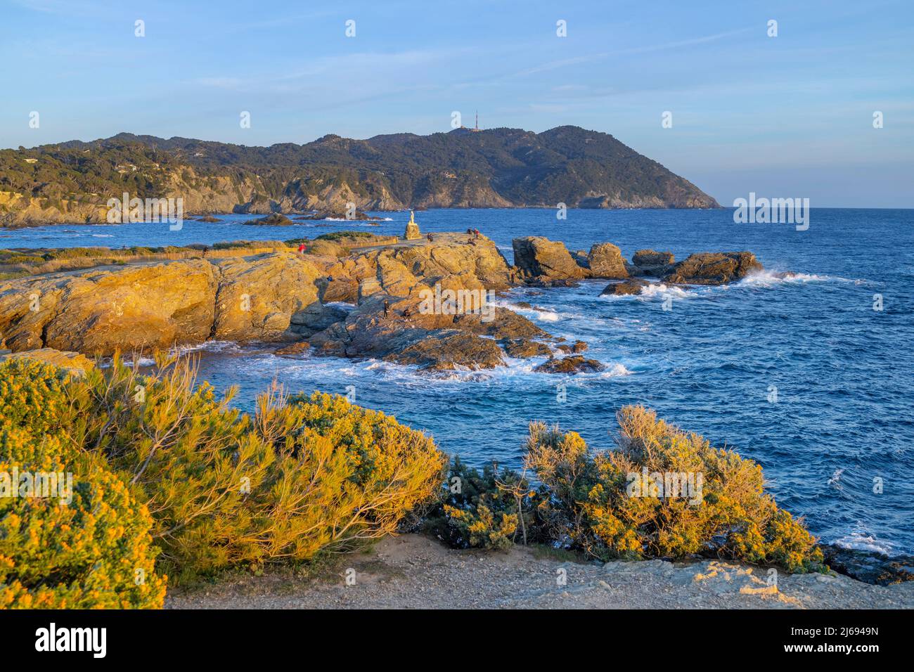 Grand Gaou Island, Six-Fours-les-Plages, Provence-Alpes-Cote d'Azur, Frankreich, Mittelmeer, Europa Stockfoto