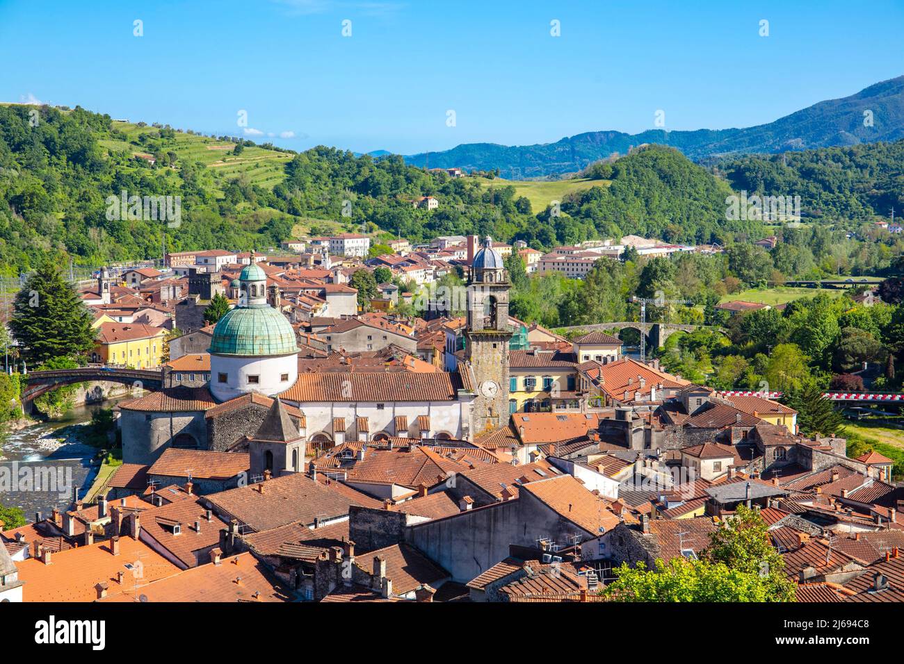 Pontremoli, Massa-Carrara, Toskana, Italien, Europa Stockfoto