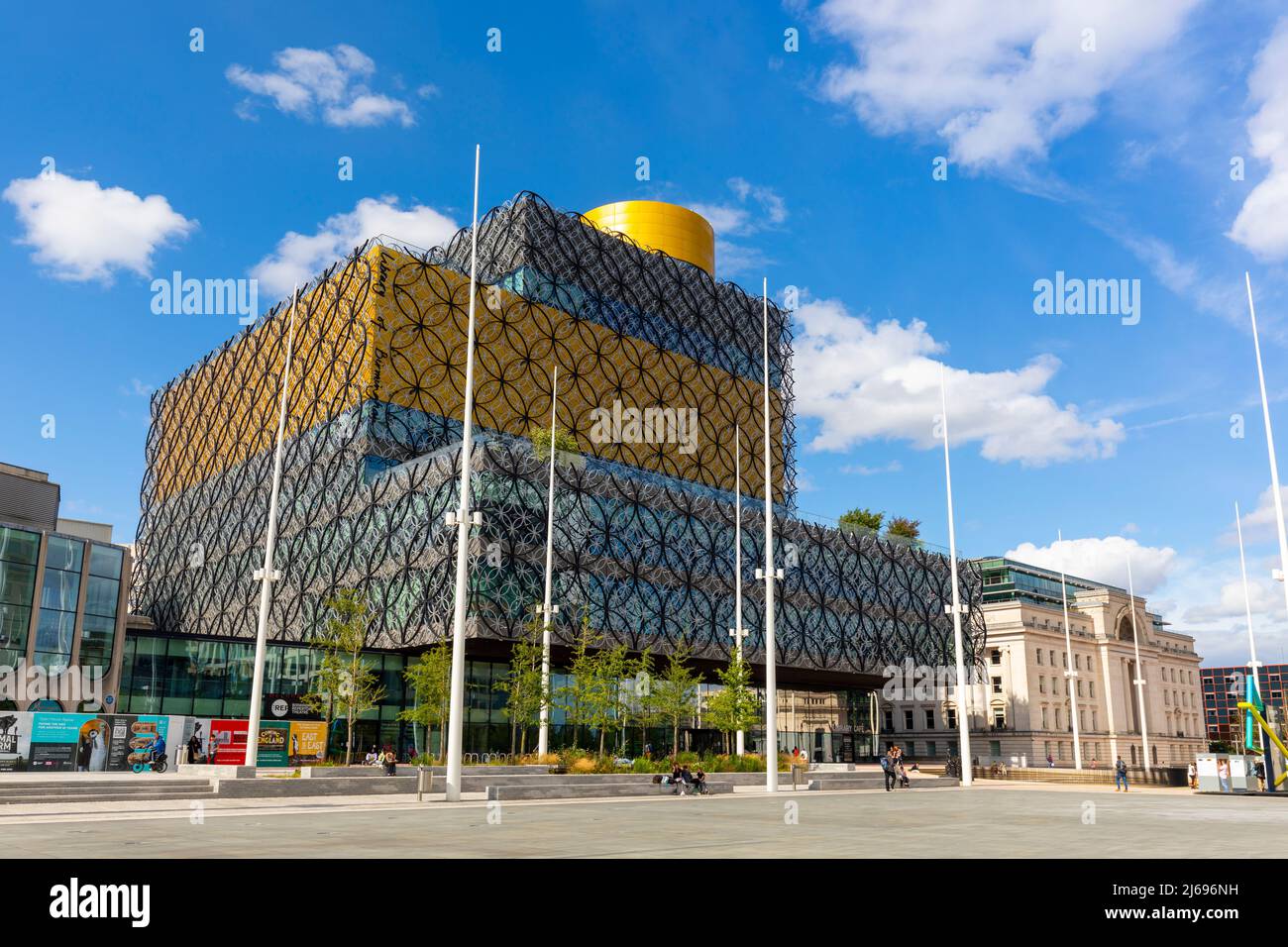 Bibliothek von Birmingham, Baskerville House, Centenary Square, Birmingham, West Midlands, England, Vereinigtes Königreich, Europa Stockfoto