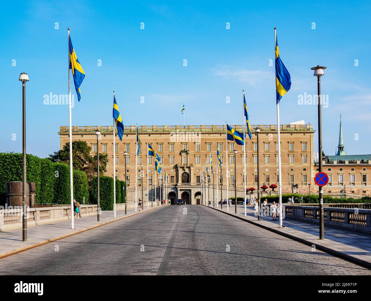 Der Königspalast, Stockholm, Stockholm County, Schweden, Skandinavien Stockfoto