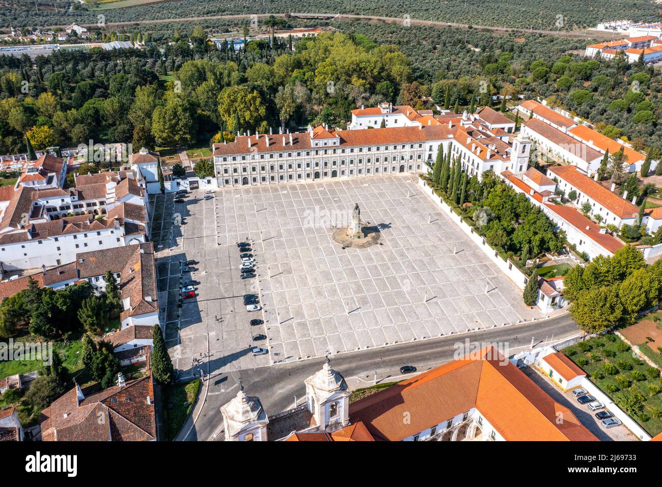 Ducal Palace von Vila Viçosa, Paço Ducal de Vila Viçosa, Vila Vicosa, Portugal Stockfoto