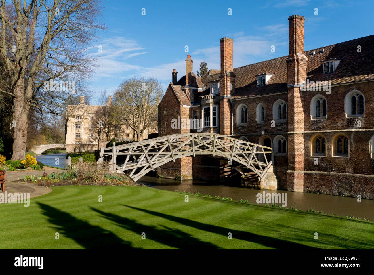 Mathematikers Bridge, Cambridge, Cambridgeshire, England, Vereinigtes Königreich, Europa Stockfoto