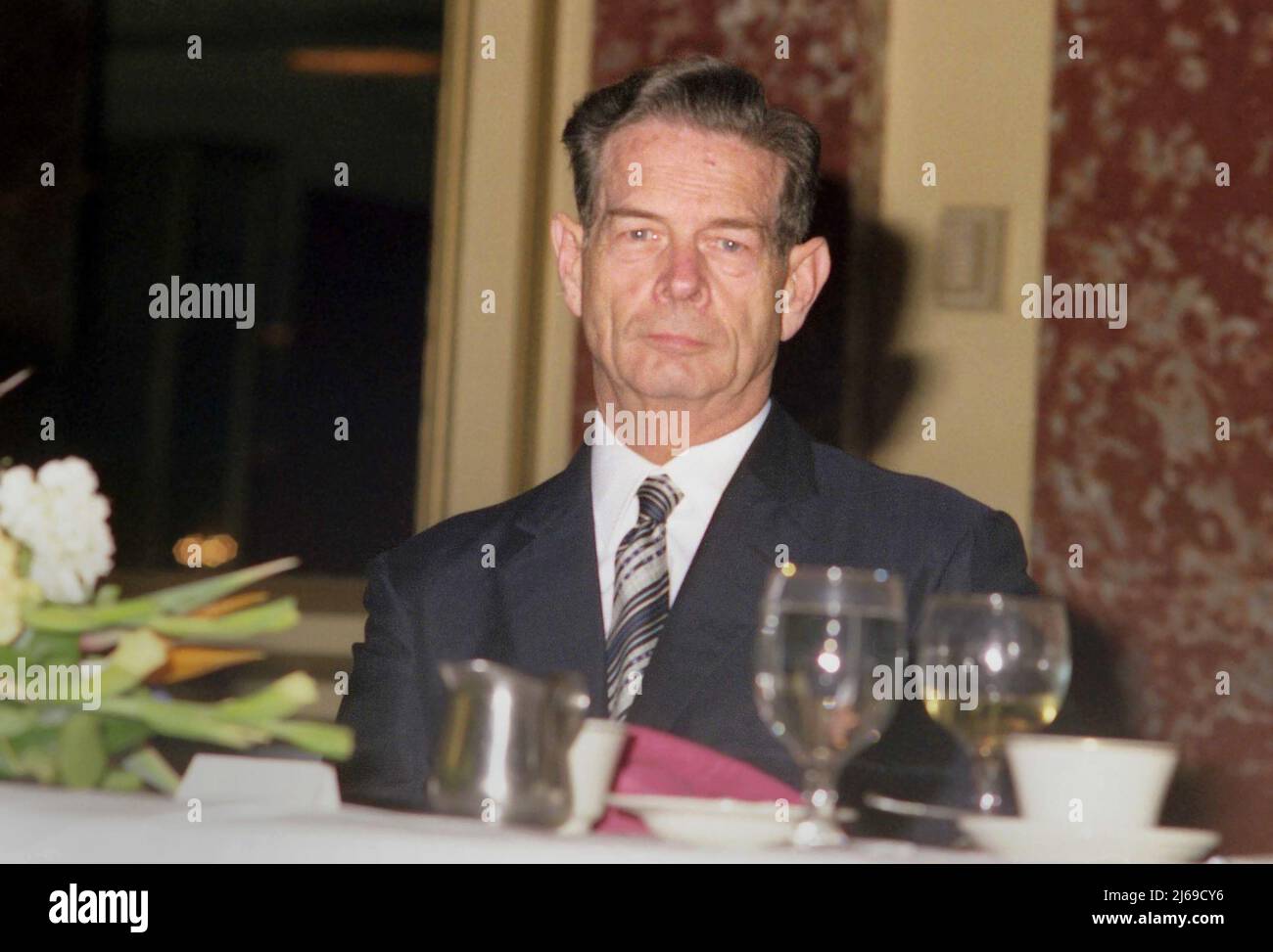 König Michael I. von Rumänien in Los Angeles, CA, USA, Januar 1988. Stockfoto