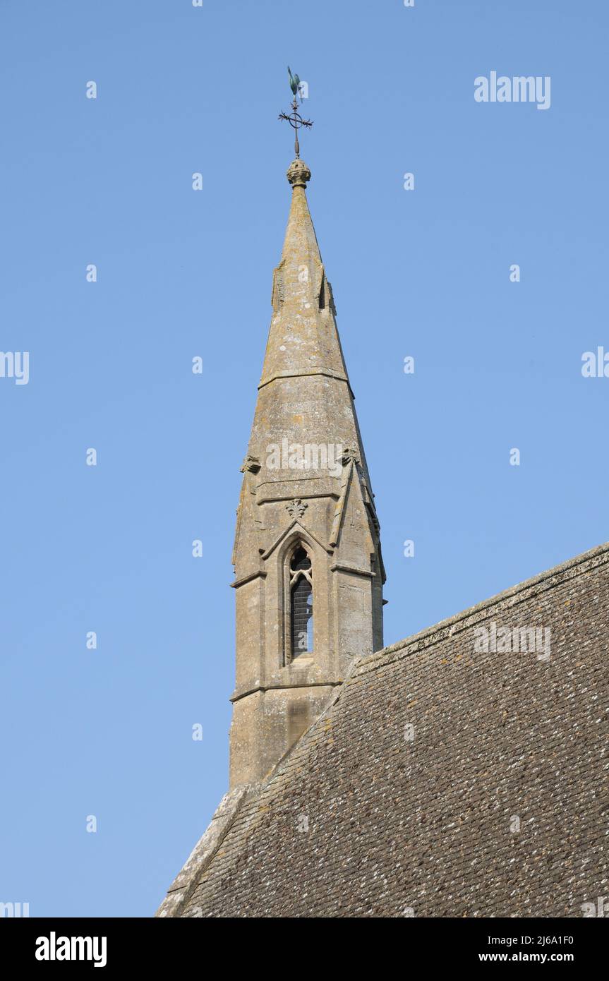 St Simon & St Jude Church, Milton under Wychwood, Oxfordshire. Stockfoto