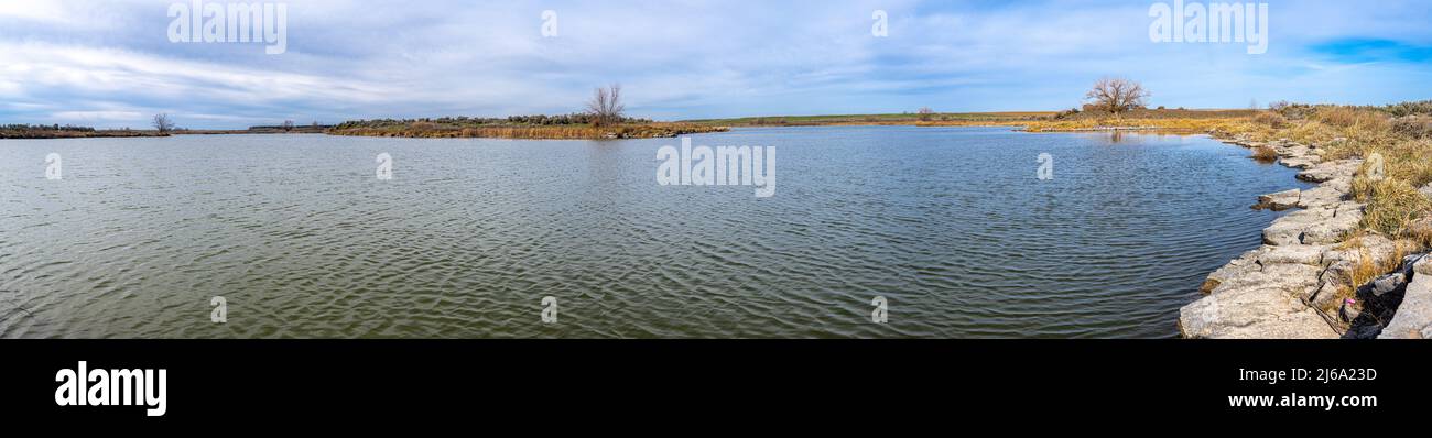 Scooteney Recreation Area im Bundesstaat Washington Stockfoto