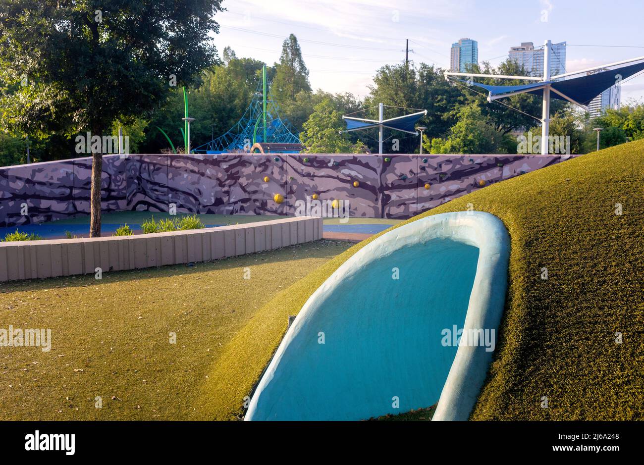 Alliance Children's Garden, Butler Park, Austin, Texas Stockfoto