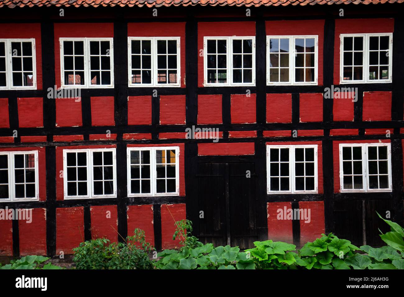 Den Gamle by in Aarhush, Dänemark Stockfoto