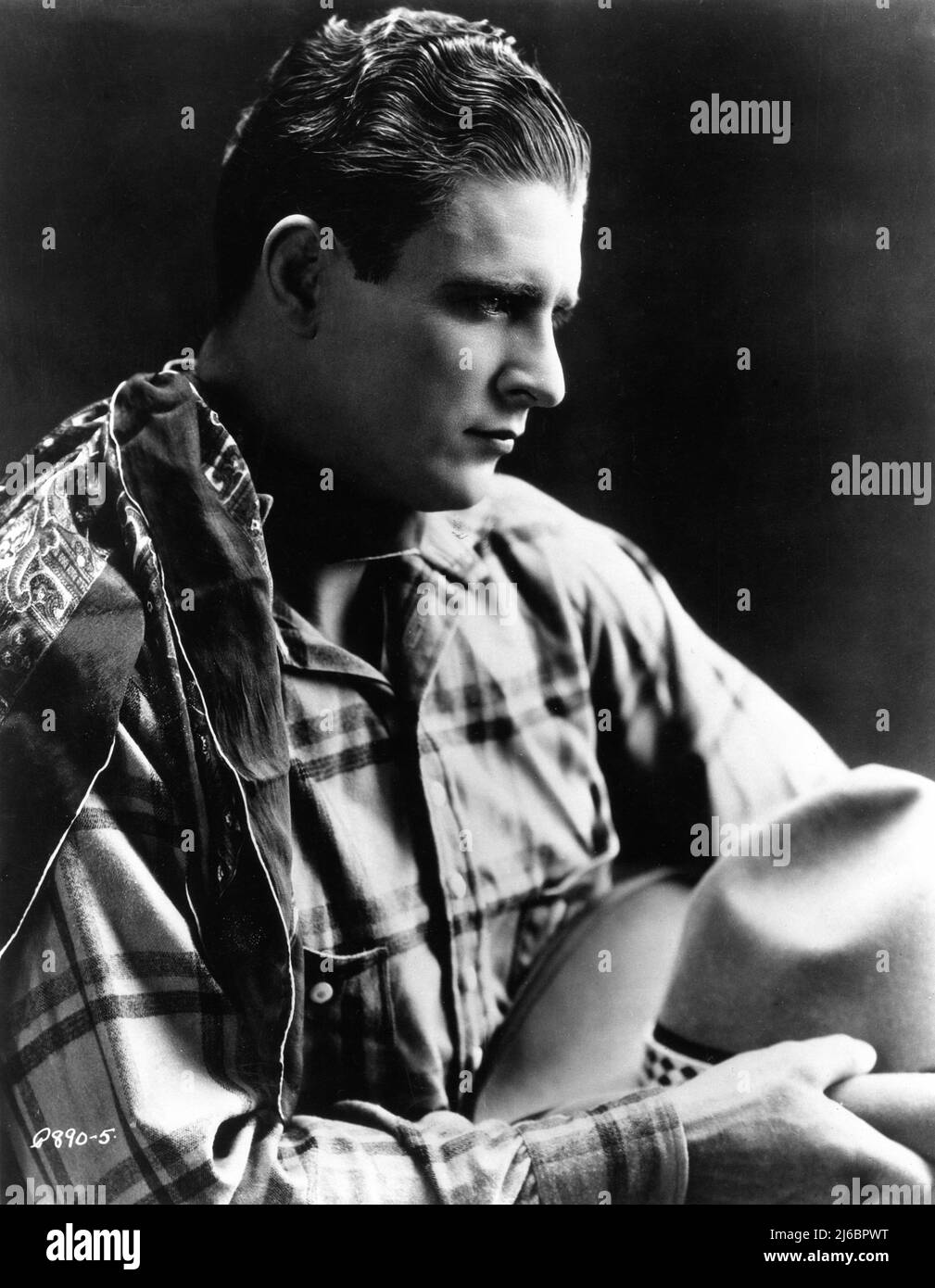 FRED THOMSON Portrait als Jesse James in JESSE JAMES aka THE OUTLAW