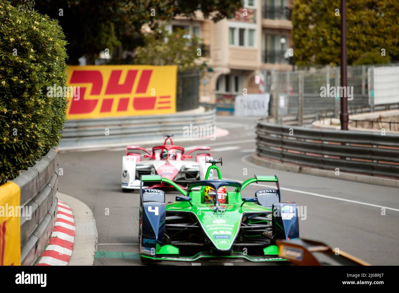 Robin Franges von Envision Racing während des Monaco ePrix 2022, dem Treffen der ABB FIA Formel-E-Weltmeisterschaft 2021-22 4., auf dem Circuit de Monaco von Monaco aus Stockfoto