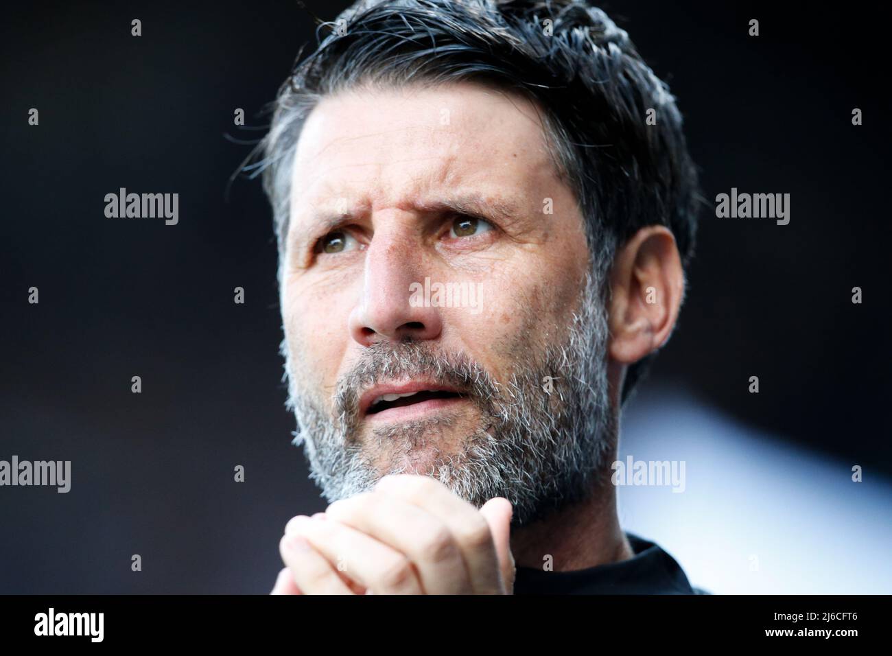 Danny Cowley Manager von Portsmouth in Sheffield, Großbritannien am 4/30/2022. (Foto von Ben Early/News Images/Sipa USA) Stockfoto