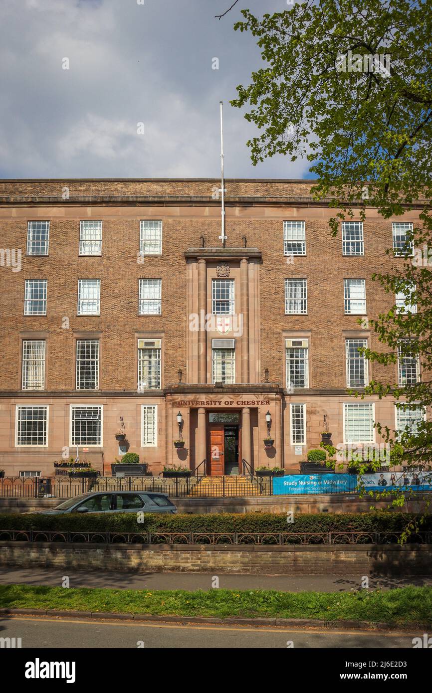 University of Chester, Riverside Campus / Nursing School Stockfoto