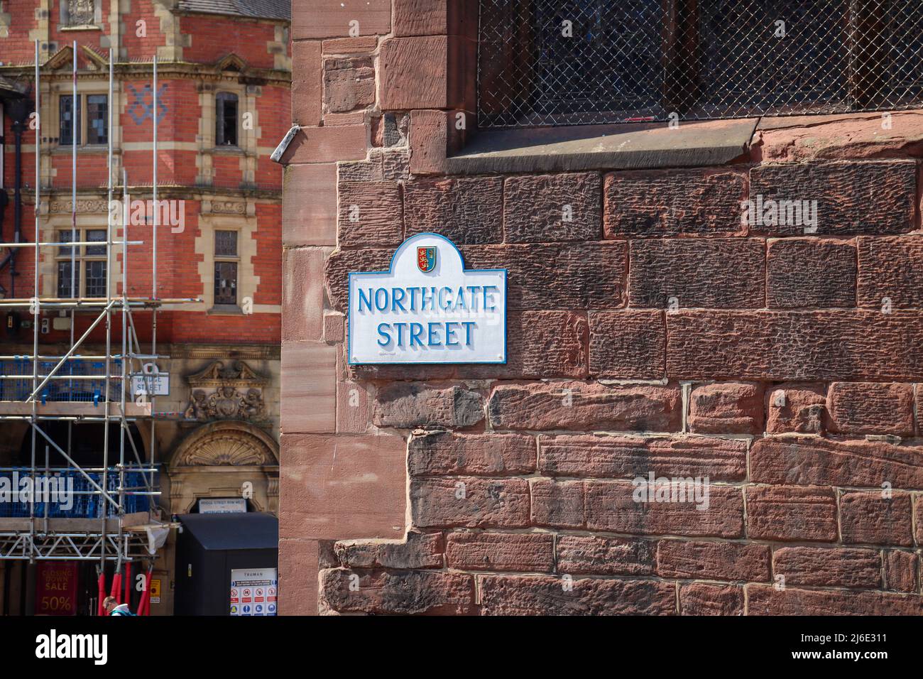 Chester Stockfoto