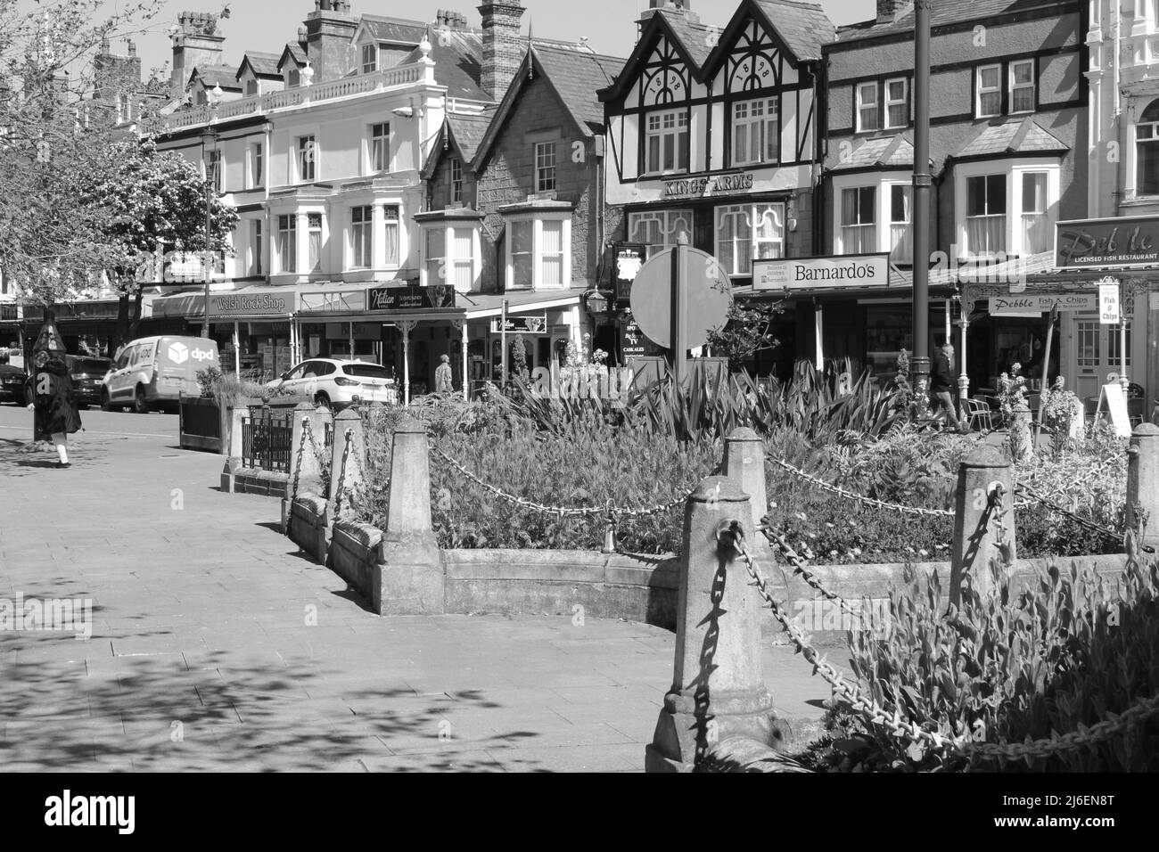 Llandudno, ist eine Küstenstadt an der Nordwestküste von wales, im Conwy County, Nordwales Stockfoto