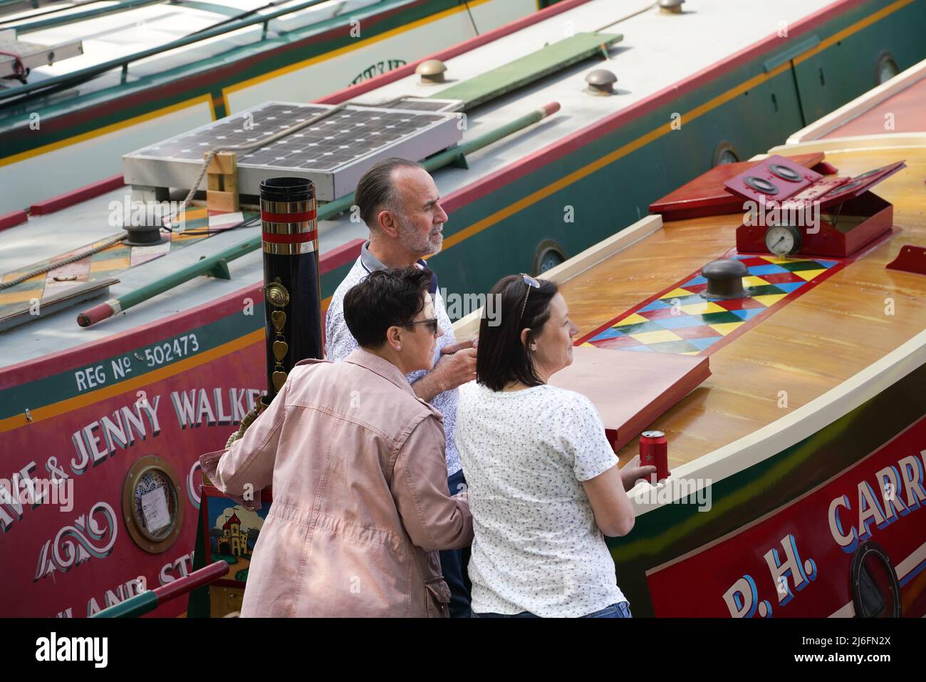 Canalway Cavalcade - Inland Waterways Association, Little venice, westminster, london, england Stockfoto