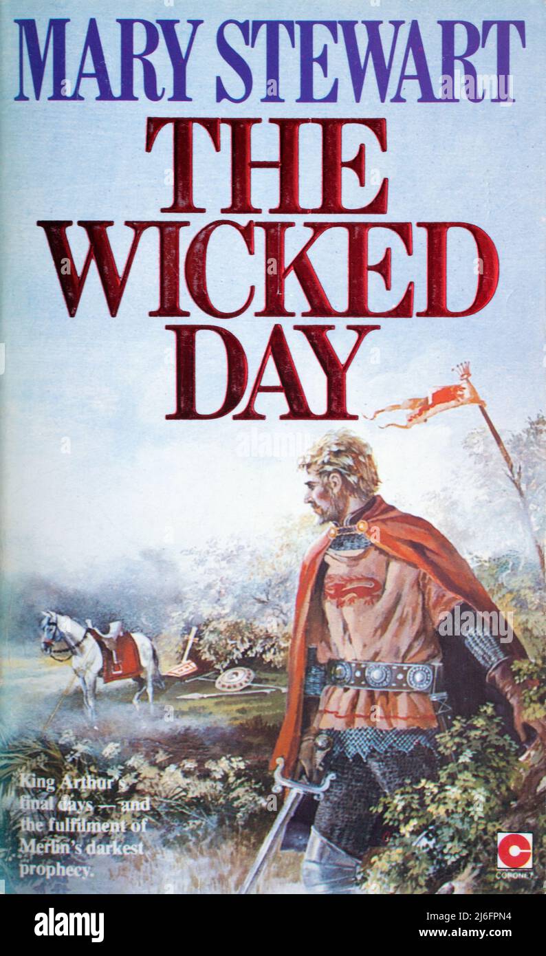 Das Buch The Wicked Day von Mary Stewart Stockfoto