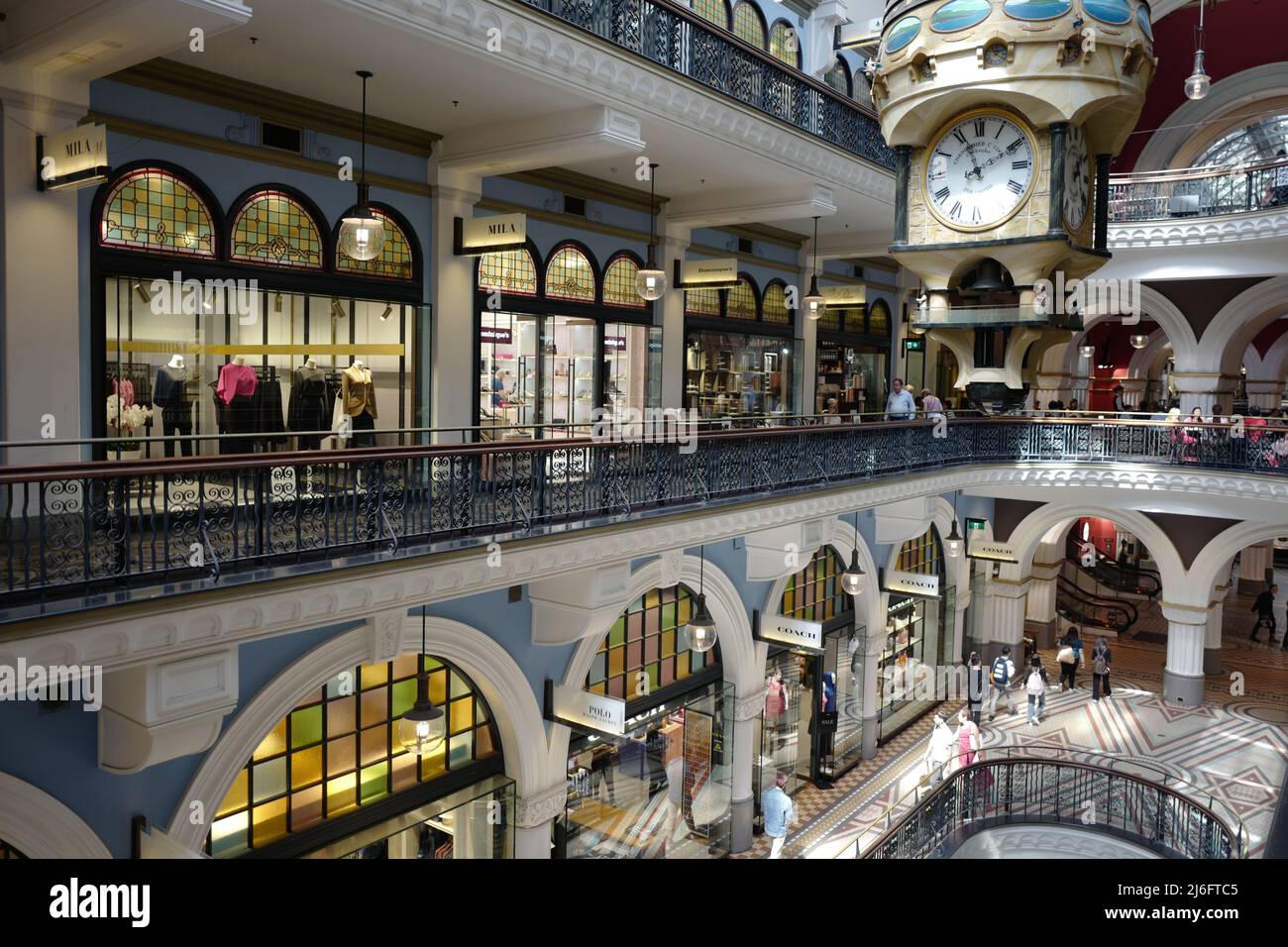 Im Queen Victoria Building in Sydney Stockfoto