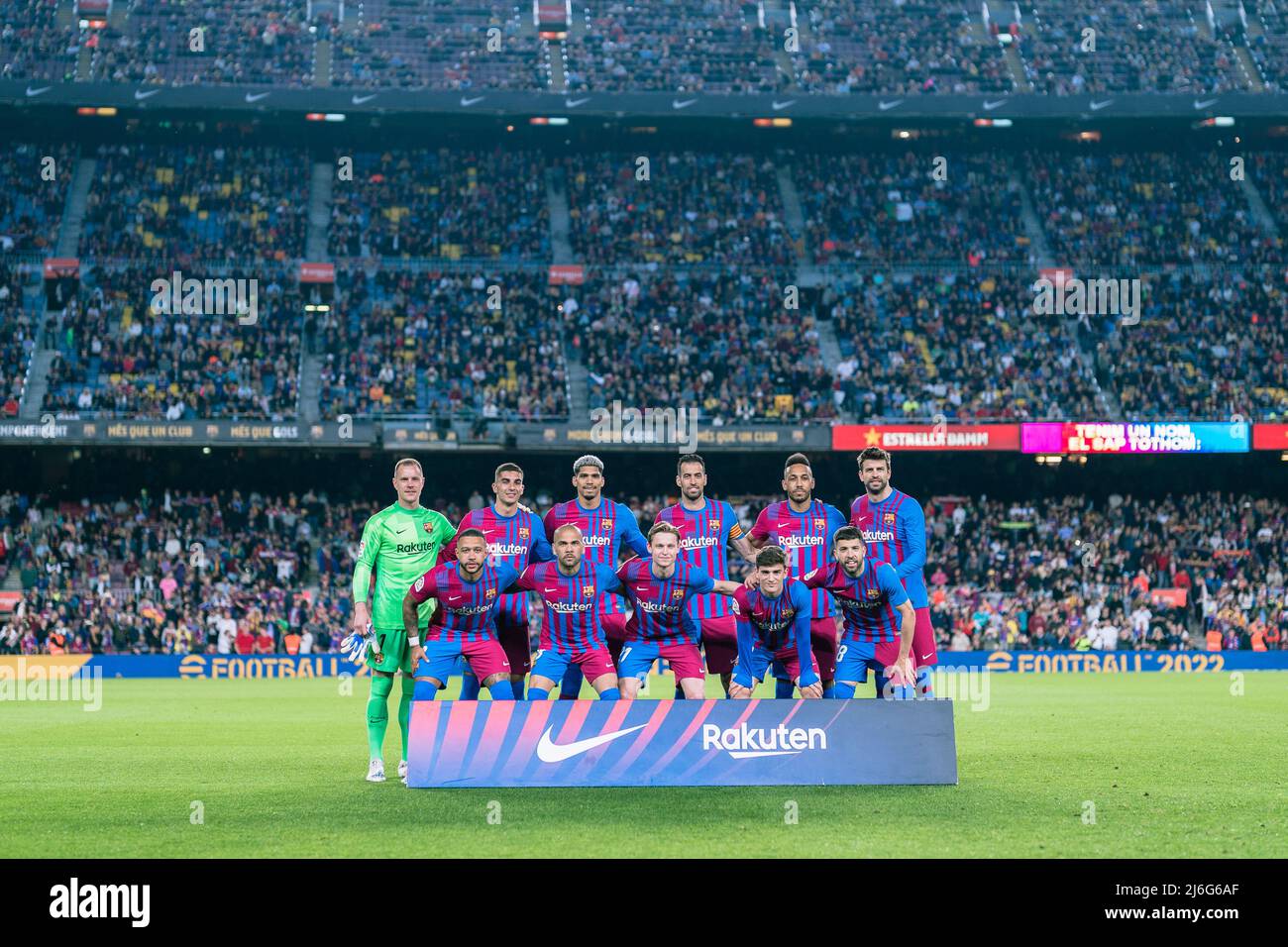 Barcelona, Spanien, 1, Mai 2022. Spanische La Liga: FC Barcelona / RCD Mallorca. Quelle: JG/Alamy Live News Stockfoto