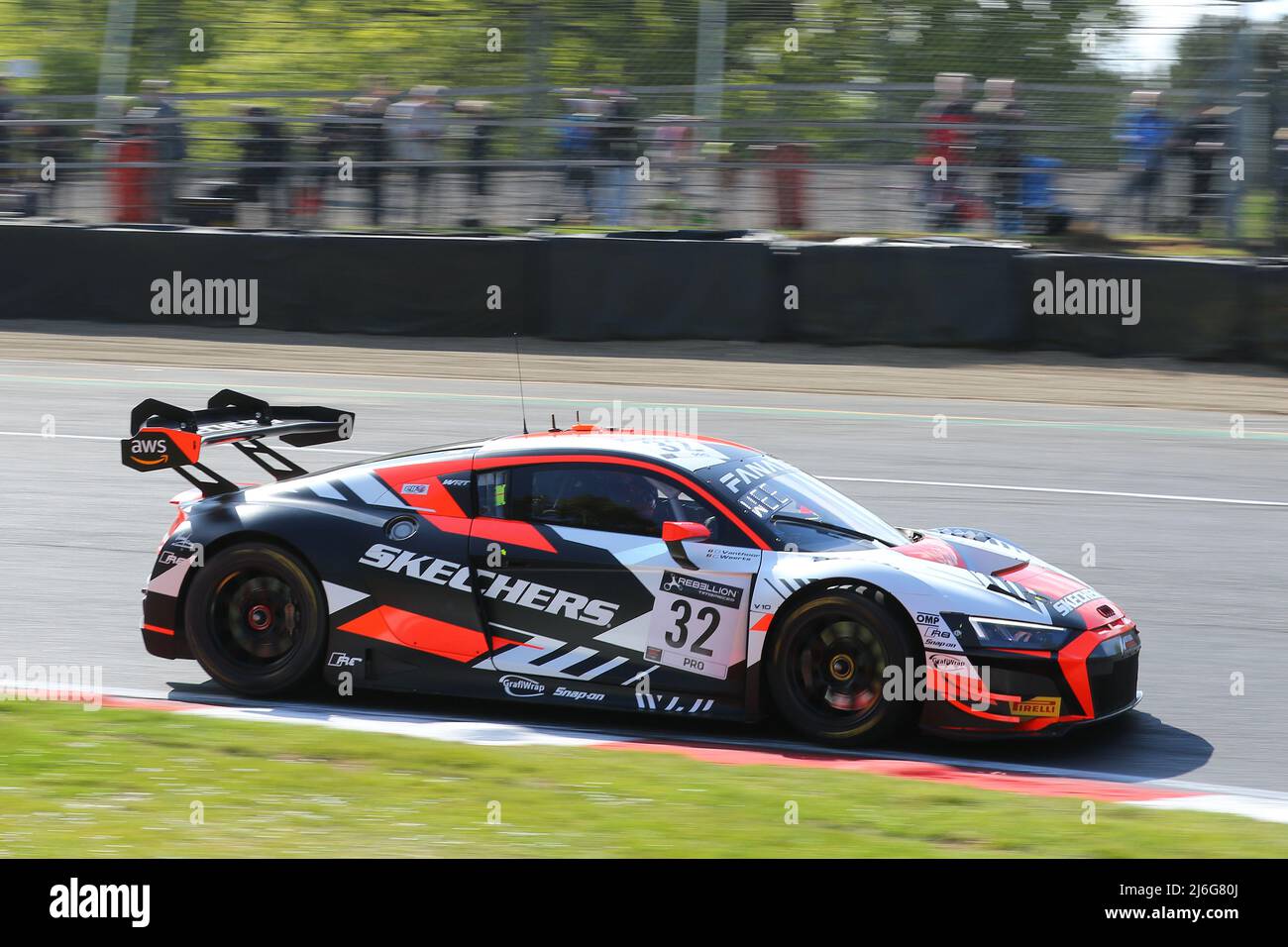 Charles Weerts - Team WRT - 2022 GT World Challenge Europe Sprint Cup - Brands Hatch Stockfoto