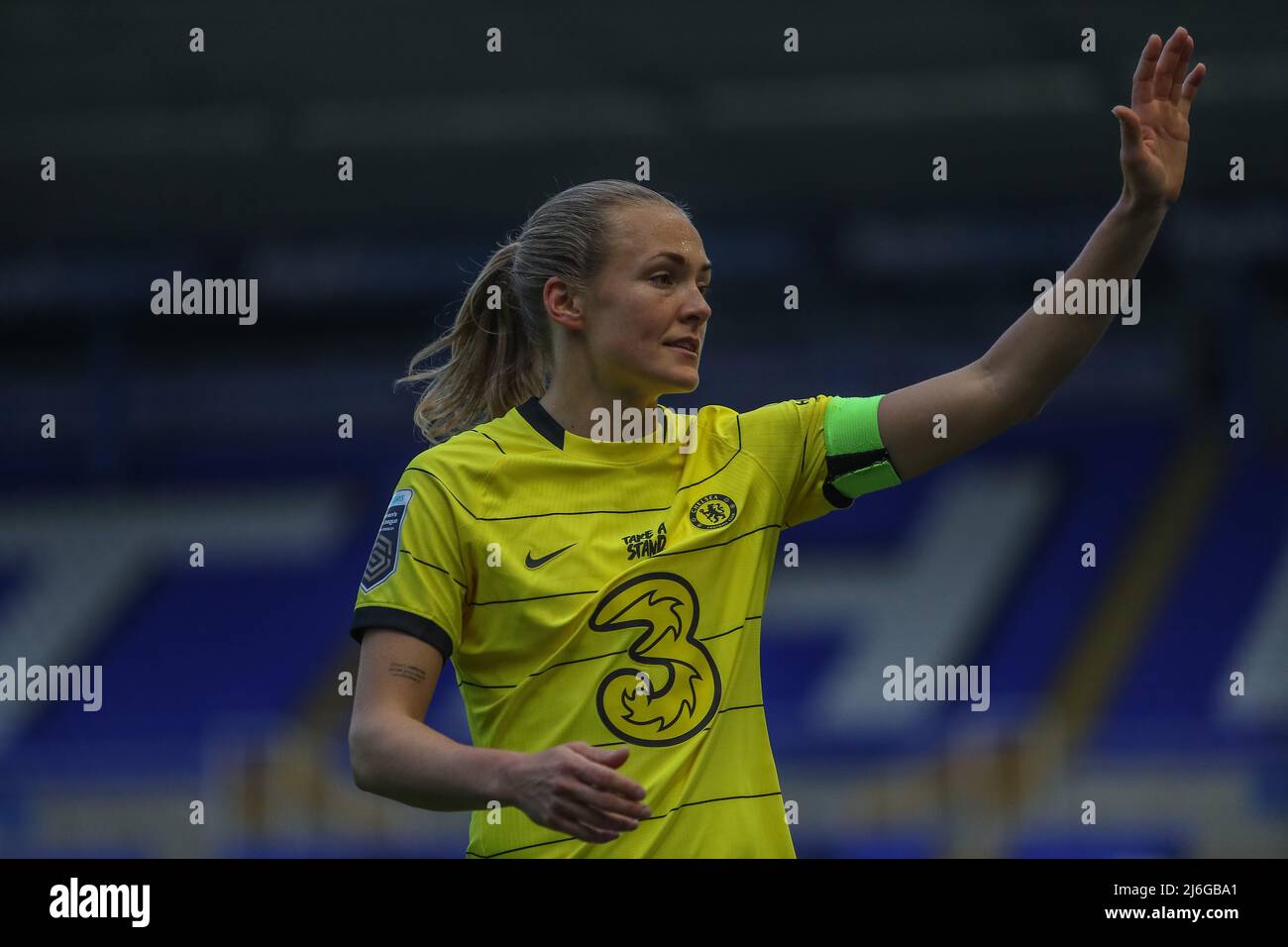 Magdalena Eriksson #16 von Chelsea Women während des Spiels in Birmingham, Großbritannien am 5/1/2022. (Foto von Gareth Evans/News Images/Sipa USA) Stockfoto