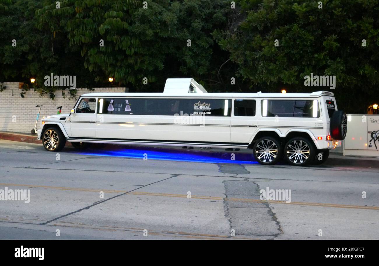 Los Angeles, Kalifornien, USA 21.. April 2022 Ein allgemeiner Blick auf die Atmosphäre von Stretch Limo am 21. April 2022 in Los Angeles, Kalifornien, USA. Foto von Barry King/Alamy Stockfoto Stockfoto