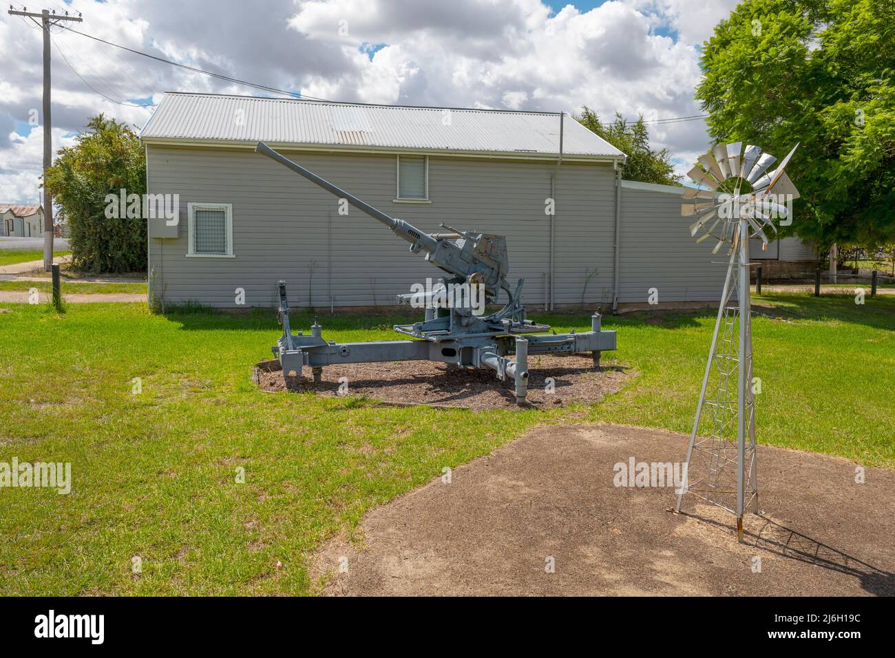 Delungra Anzac Park, datiert 2015, in Delungra, Nord-New South wales, australien Stockfoto