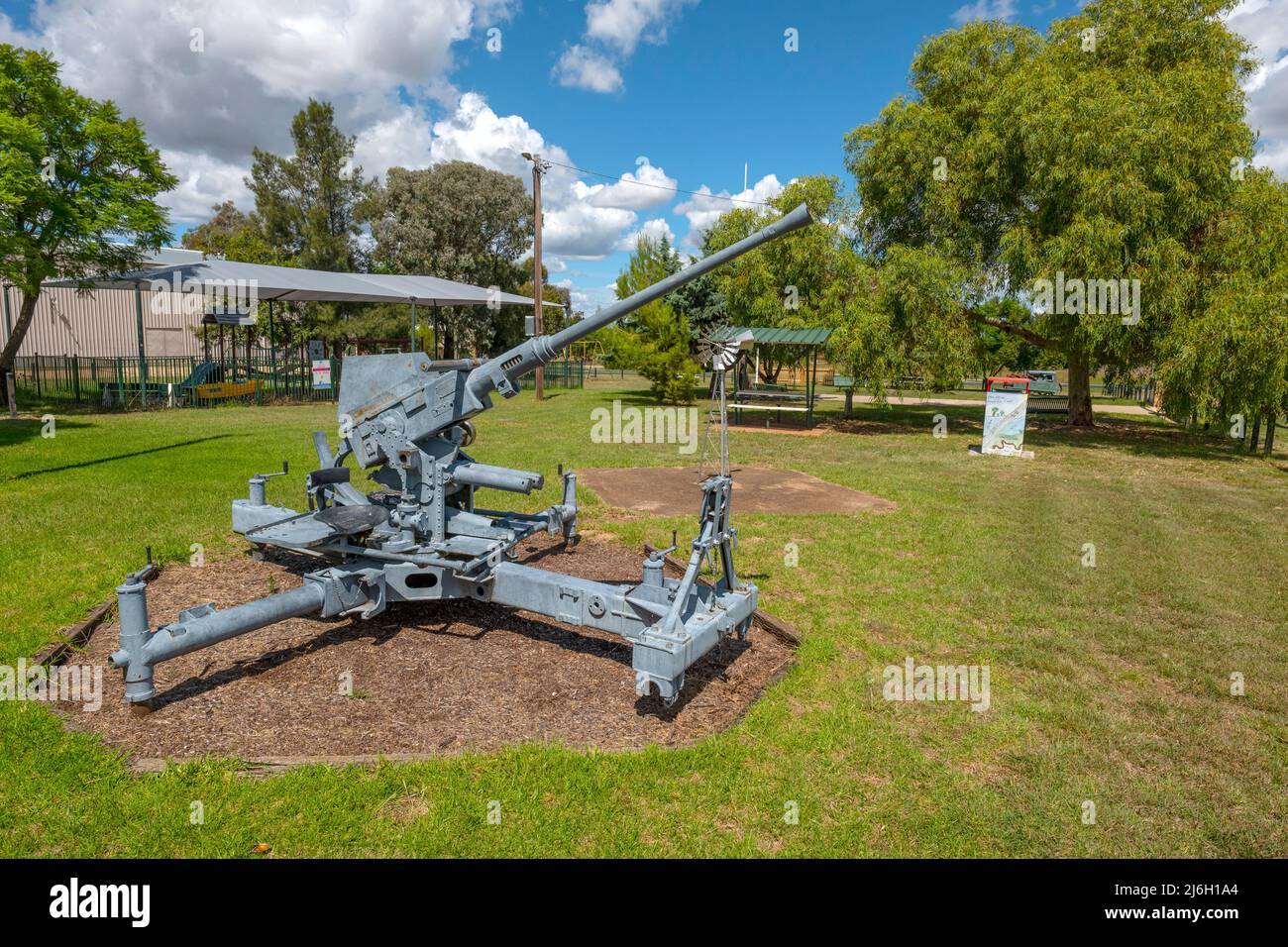 Delungra Anzac Park, datiert 2015, in Delungra, Nord-New South wales, australien Stockfoto