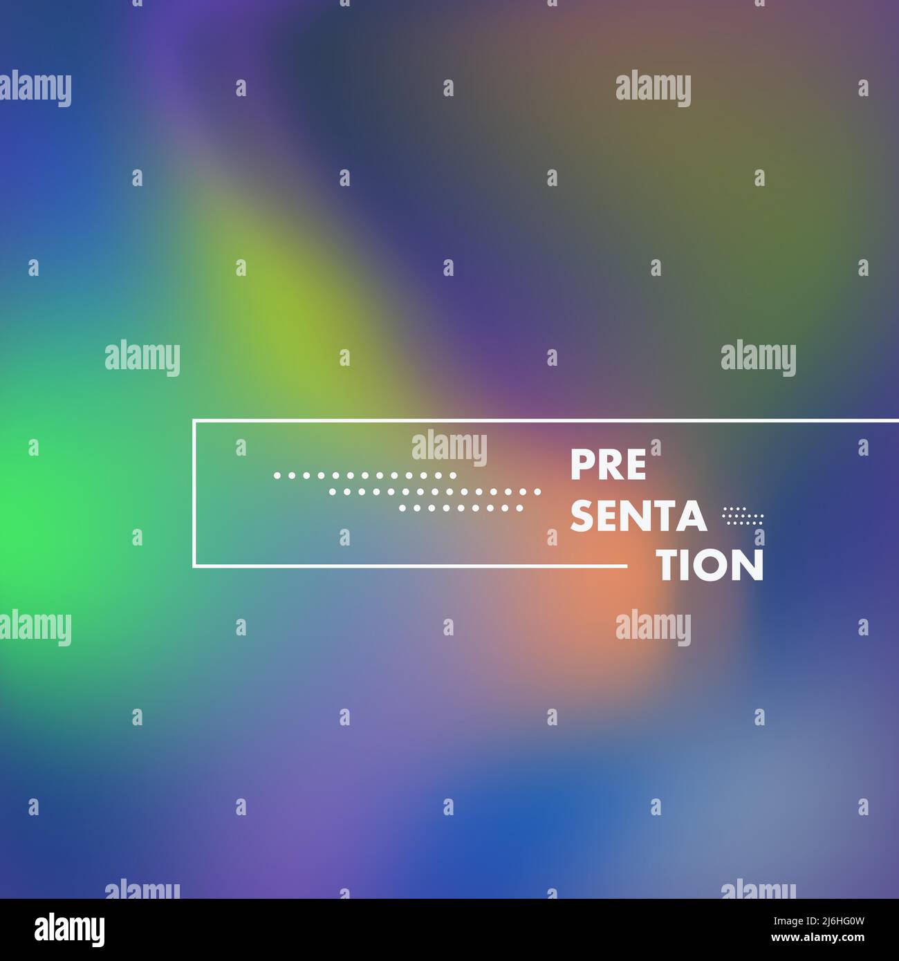 Fließende Farben Hintergrund. Vektorgrafik mit hellen Farben Stock Vektor