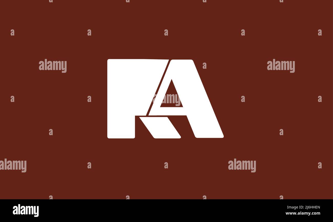 Alphabet Buchstaben Initialen Monogramm Logo Stock Vektor