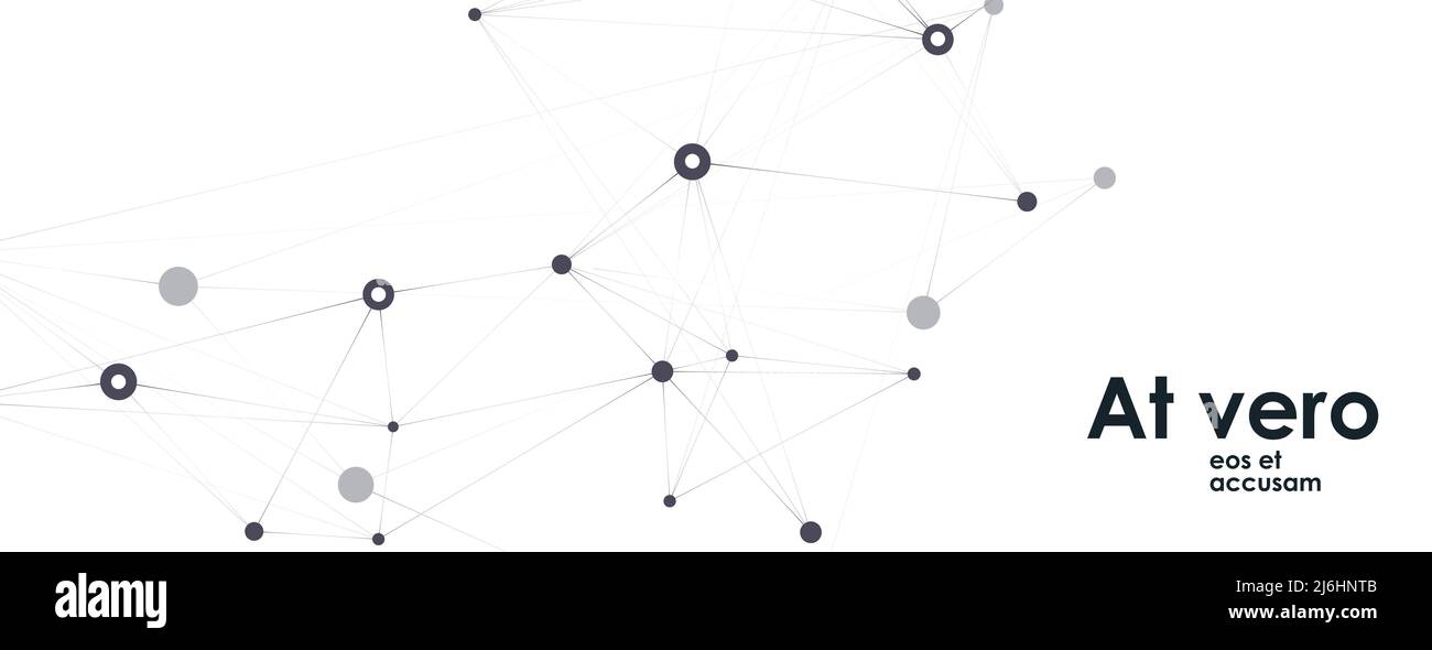 Molekülstruktur mit DNA und Neuronen. Vektordarstellung von Medizin, Wissenschaft und Biotechnologie Stock Vektor