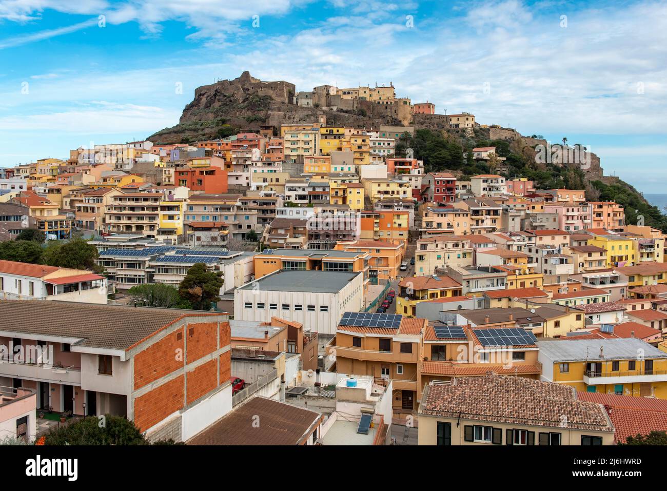 Castelsardo, Sardinien, Italien Stockfoto
