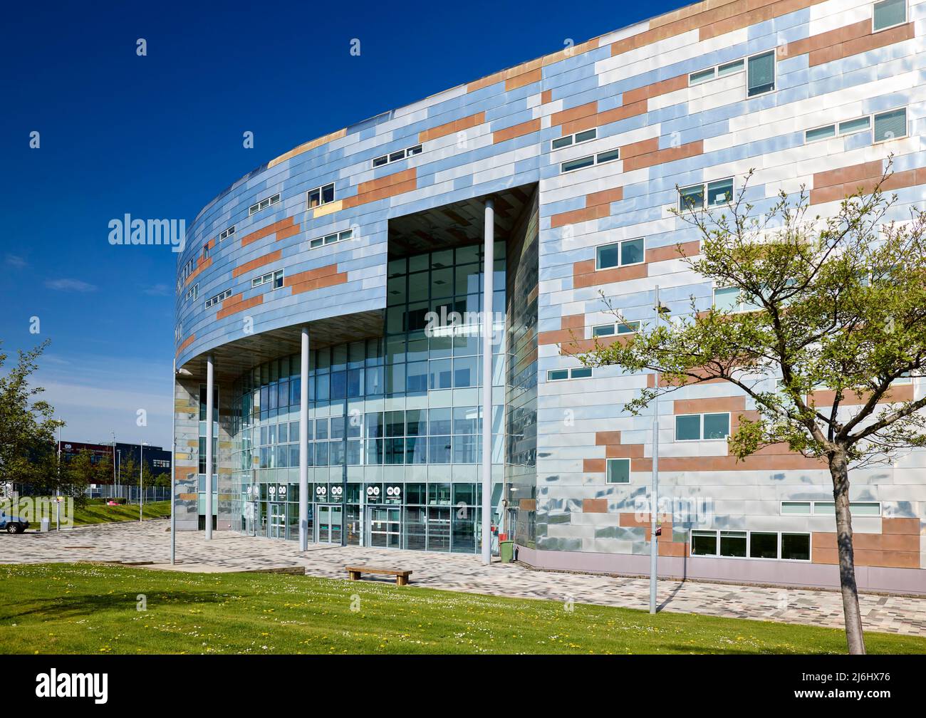 Middlesbrough College in Middlehaven Stockfoto