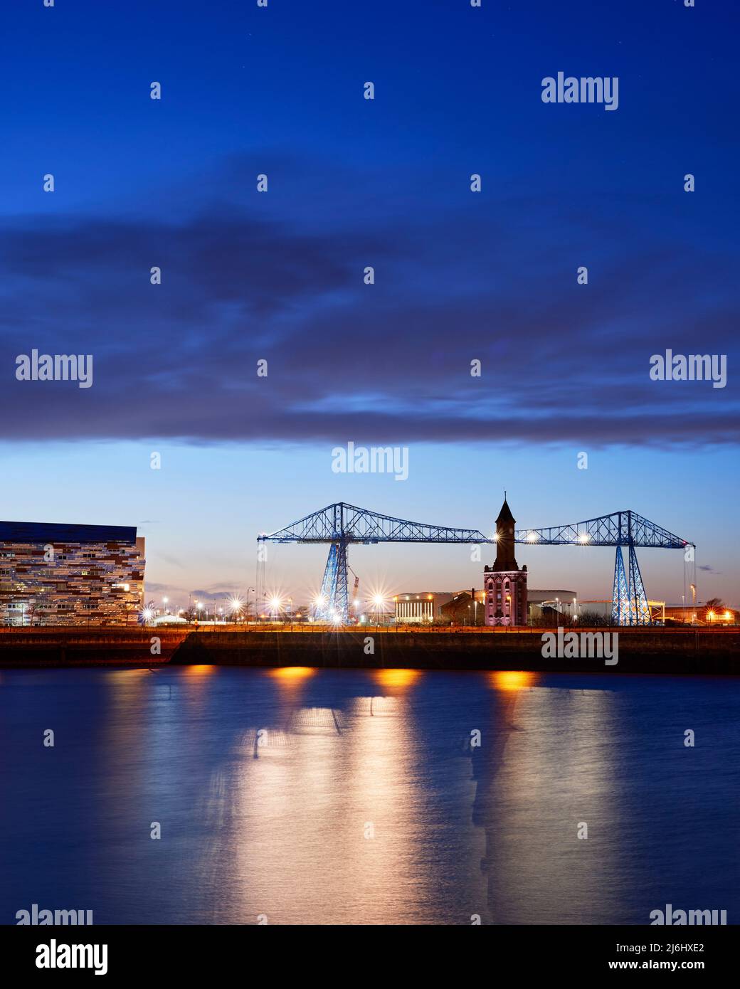 Middlehaven in Middlesbrough Stockfoto