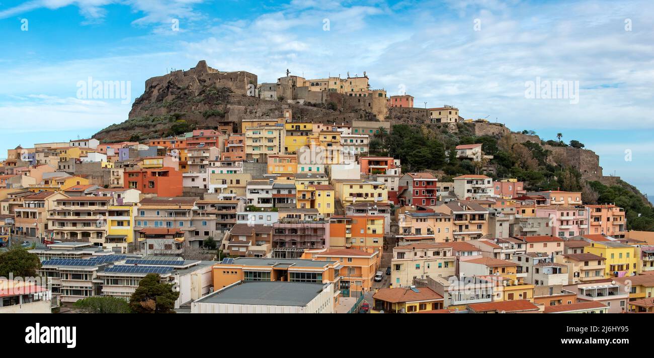 Castelsardo, Sardinien, Italien Stockfoto