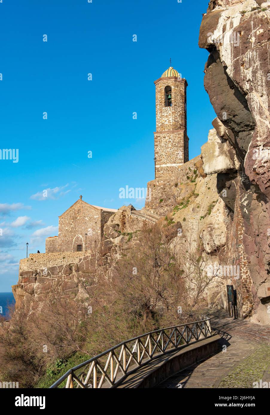 Kathedrale Von Castelsardo, Sardinien, Italien Stockfoto