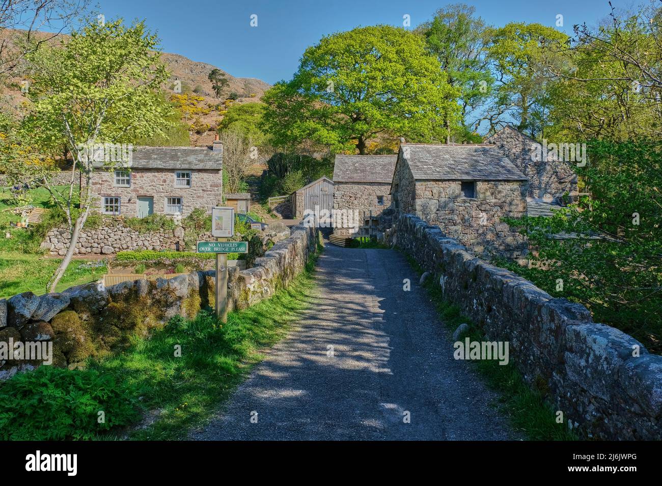 The Mill at Boot Village, Eskdale, Lake District, Cumbria Stockfoto