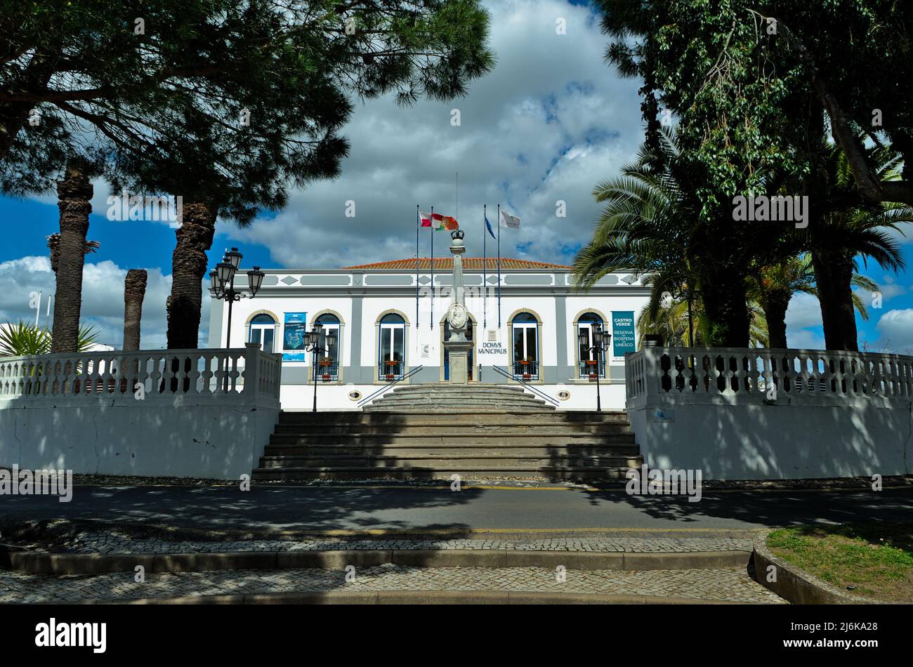 Bezirksrat von Castro Verde in Alentejo, Portugal Stockfoto