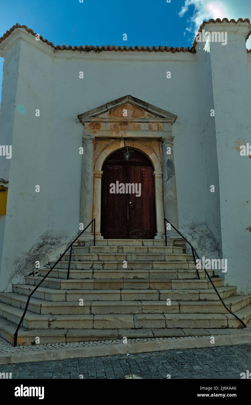 Igreja da Misericordia (Kirche der Barmherzigkeit) in Aljustrel, Portugal Stockfoto