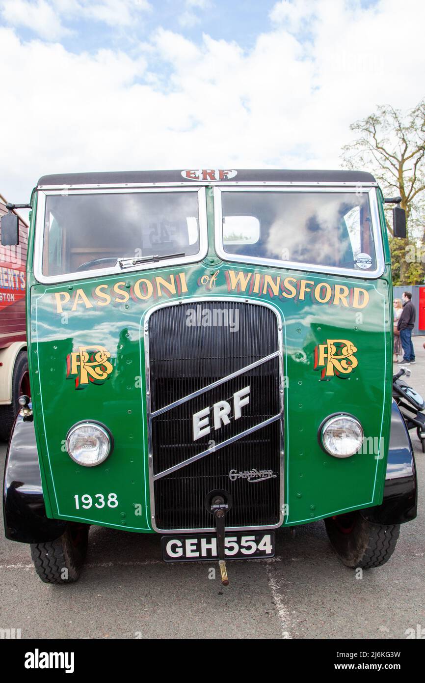 Vintage ERF Diesel powered Wagon aus dem Jahr 1938 Stockfoto