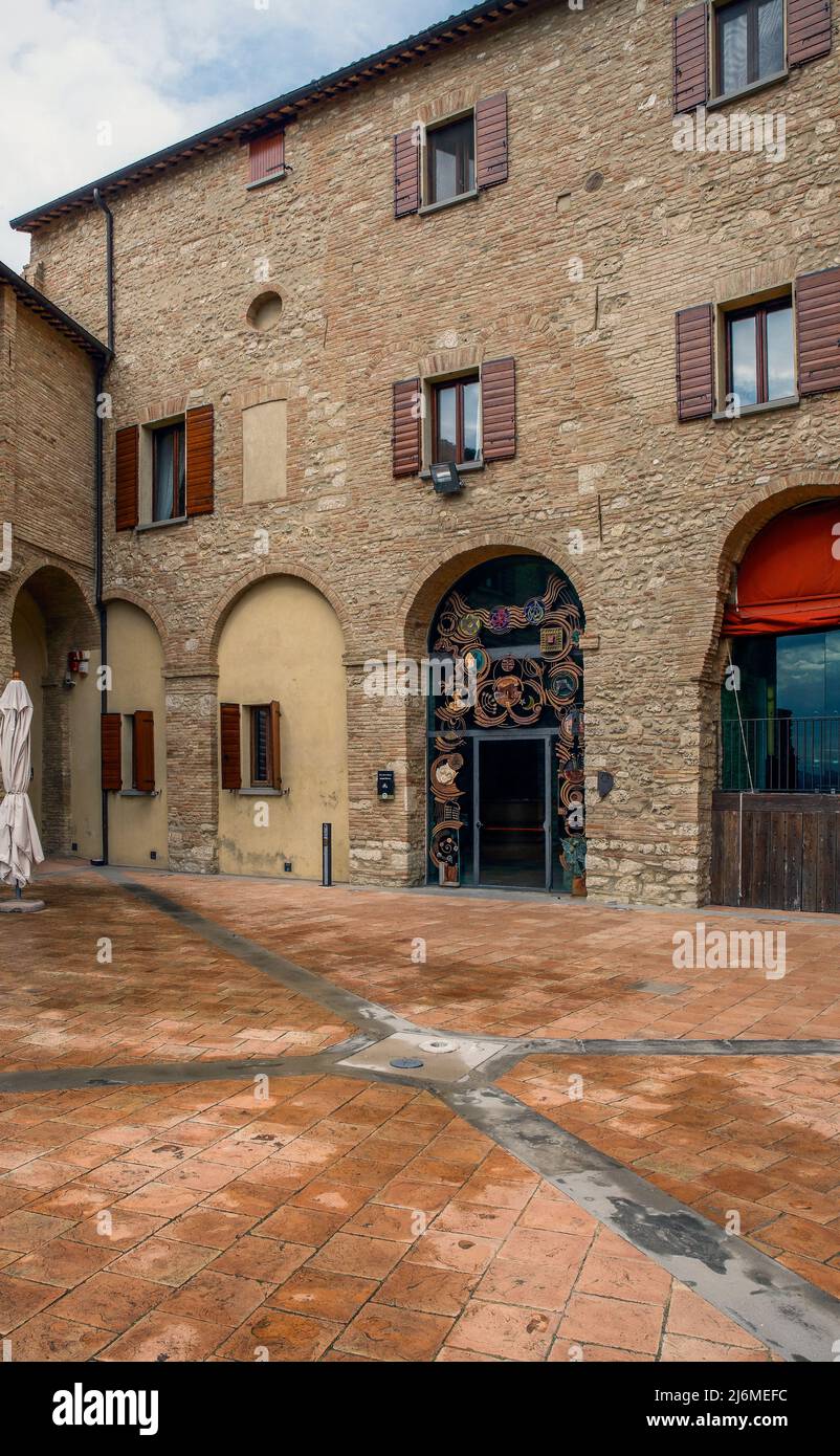Italien Emilia Romagna Bertinoro: Interfaith Museum: Stockfoto