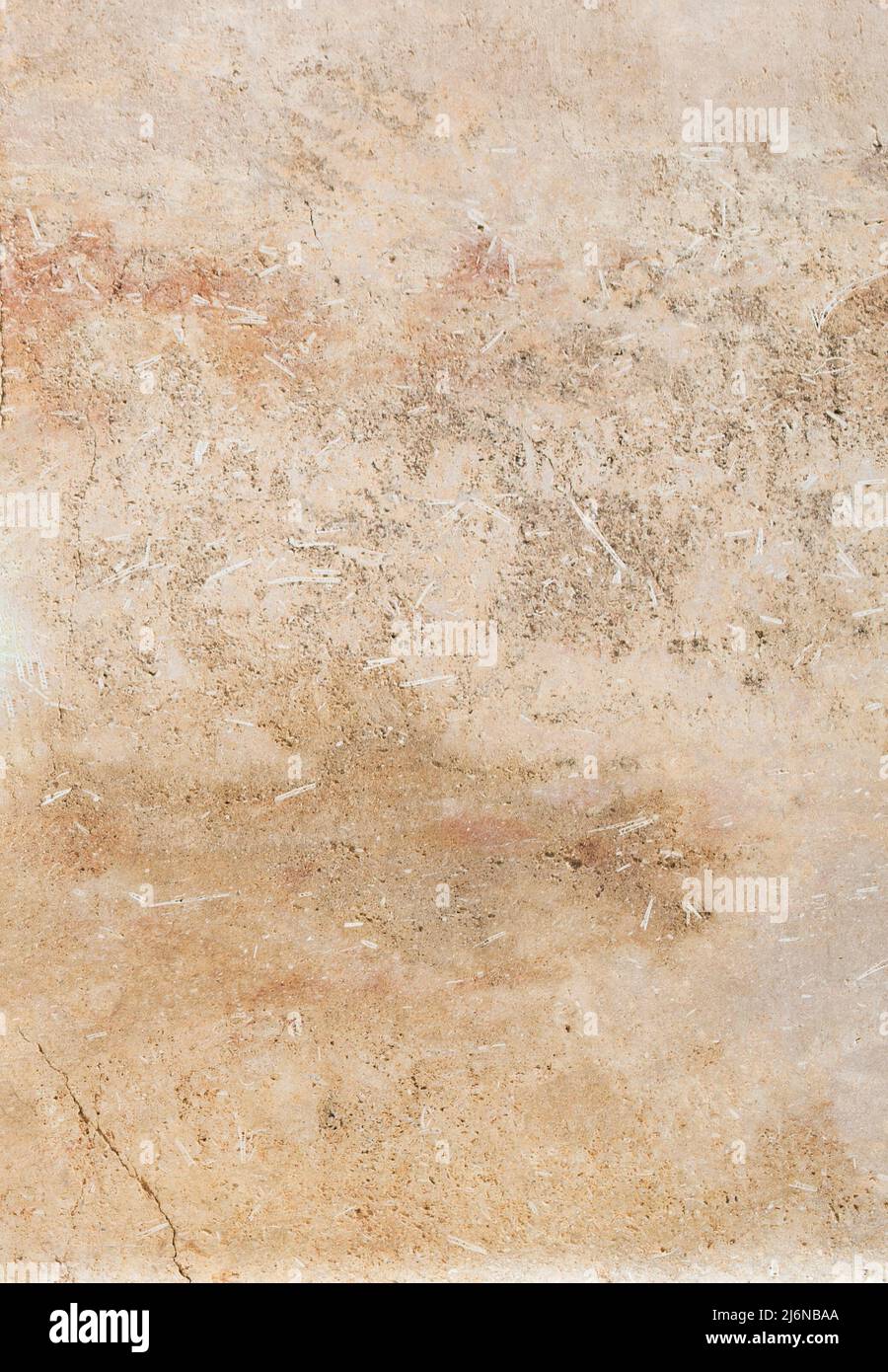 Kalkstein Wand Textur aus nächster Nähe. Maltesischer Kalkstein. Struktur, Muster, maltesische Wand. Wandhintergrund. Heller Wandhintergrund Stockfoto