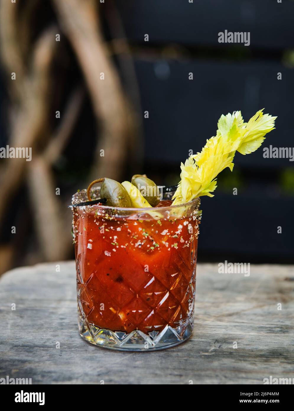 Bloody Mary Stockfoto