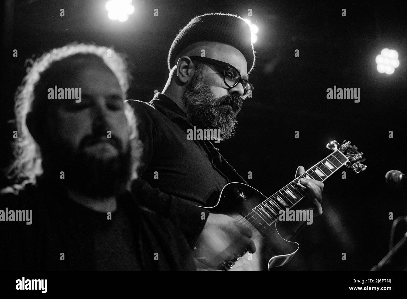 Die Afro-Funk-Band Antibalas tritt im Lee’s Palace in Toronto, Kanada, auf. Stockfoto Die Afro-Funk-Band Antibalas tritt im Lee’s Palace in Toronto, Kanada, auf. Stockfoto